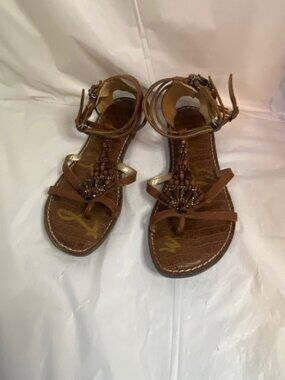 Sam Edelman Ginger2 Sandals in Brown, Women's size 9
